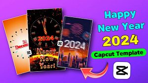 capcut template happy new year 2024
