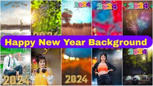 happy new year 2024 cb background